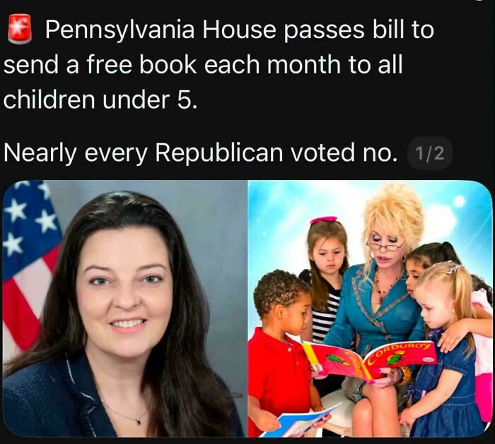 Pennsylvania bill to send free books monthly to children under 5 with GOP opposition dystopian legislation