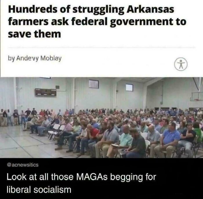 Article on struggling Arkansas farmers asking federal government for help