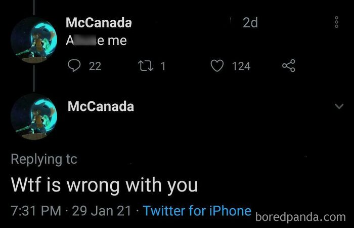 A Twitter thread showing a user who pretended to be someone else to criticize his own previous post