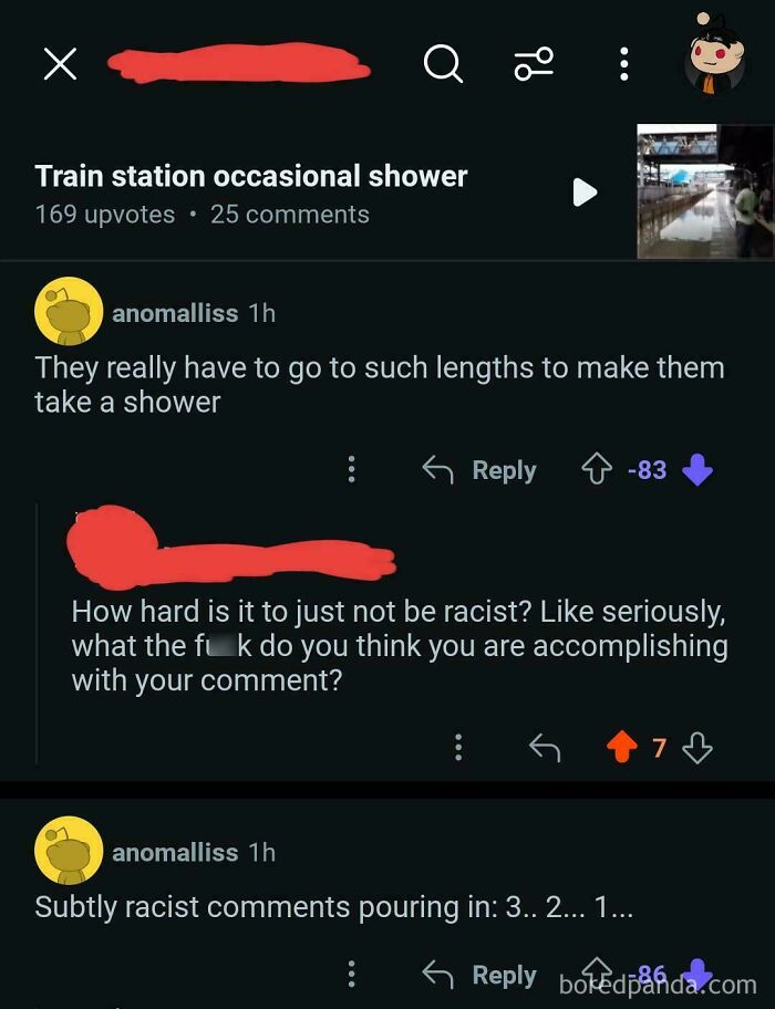 A forum discussion where a user tries to cover up their comment by pretending to be someone else.