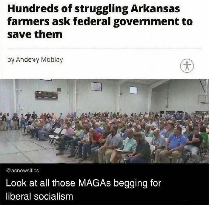 Article on struggling Arkansas farmers asking federal government for help