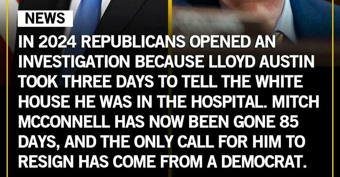 2024 Republicans investigate Lloyd Austin's delay informing White House while Mitch McConnell remains absent