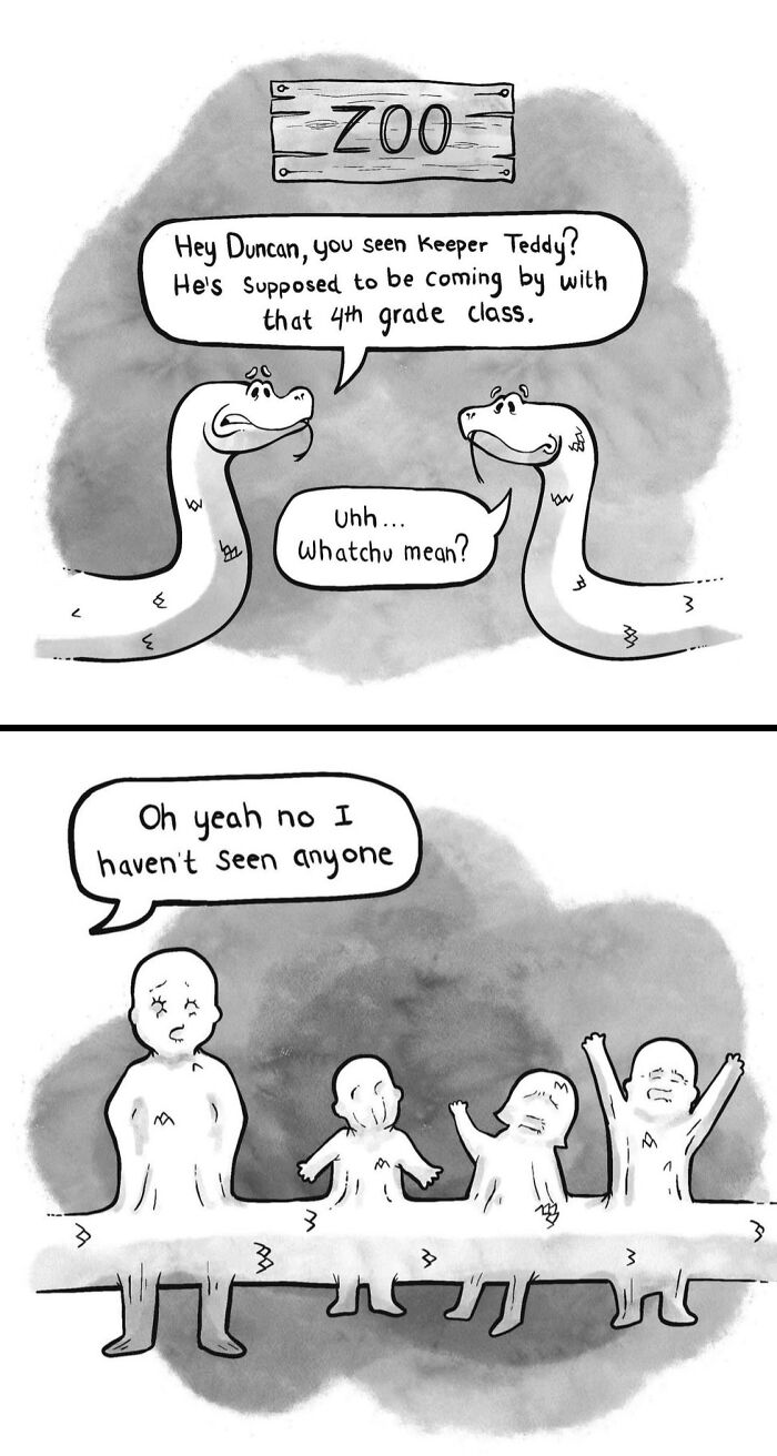 These 30 ‘Soggy Panels’ Comics Turn Random Thoughts Into Delightfully Absurd Jokes-Interview