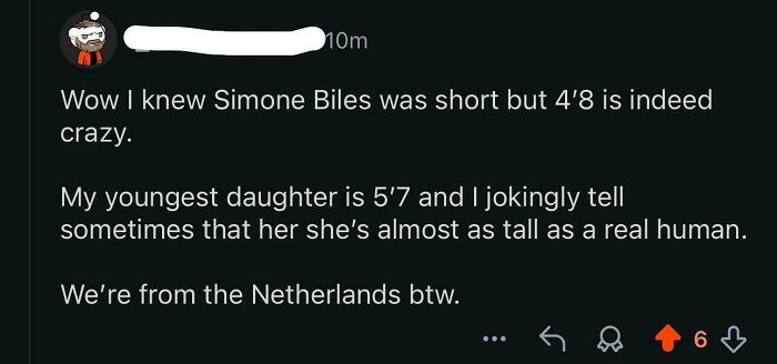 5’7 Is Almost As Tall As A Real Human Being 😭