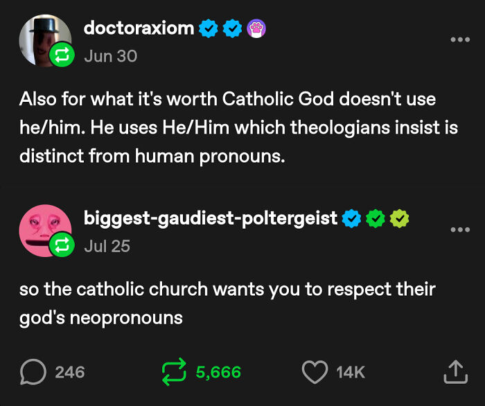The Catholic Church Wants You To Respect Their God's Neopronouns