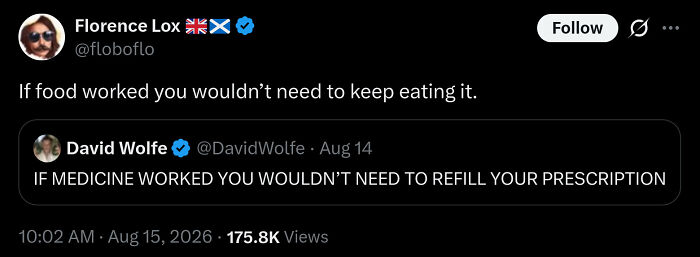 If Food Worked You Wouldn't Need To Keep Eating It