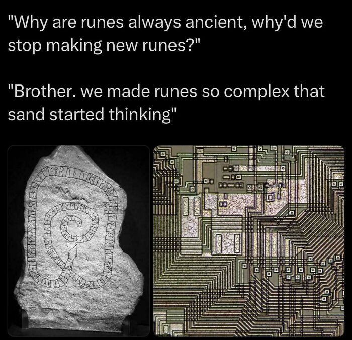 We Made Runes So Complex That Sand Started Thinking