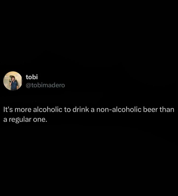 It's More Alcoholic To Drink A Non-Alcoholic Beer Than A Regular One