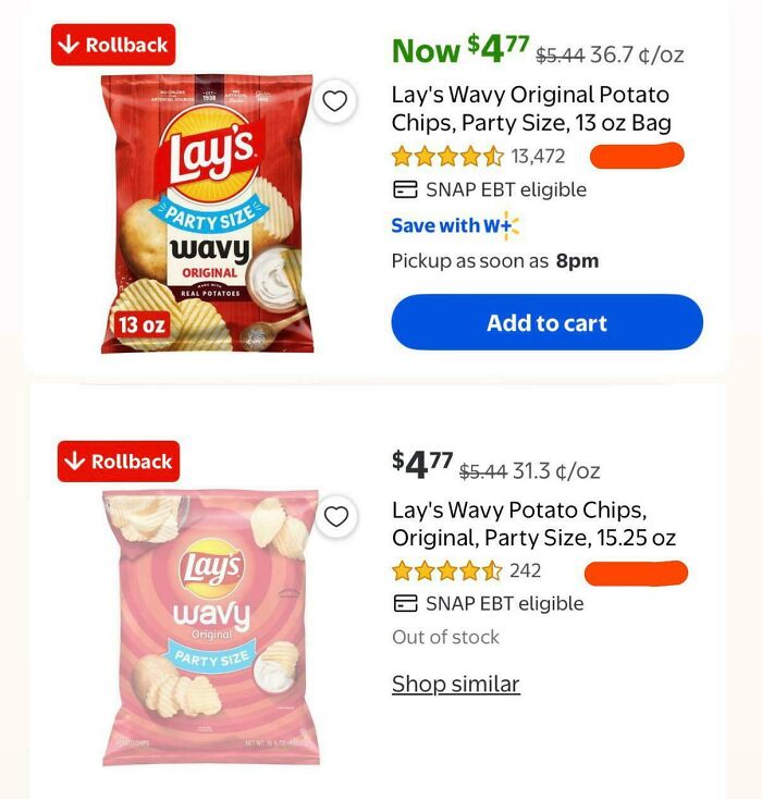 Looking For Lay’s And Found Disappointed