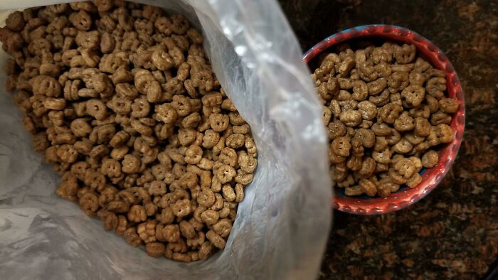 Cute or unhinged things wives do, like pouring a small bowl of cereal and leaving the bag open.