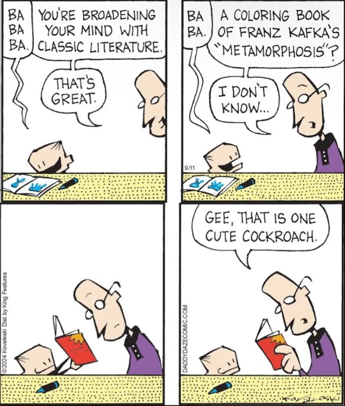 31 Funny ‘Daddy Daze’ Comics That Capture The Chaos And Confusion Of Raising A Little Kid