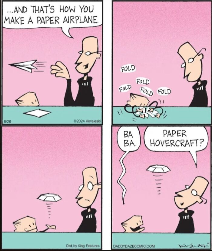 31 Funny ‘Daddy Daze’ Comics That Capture The Chaos And Confusion Of Raising A Little Kid
