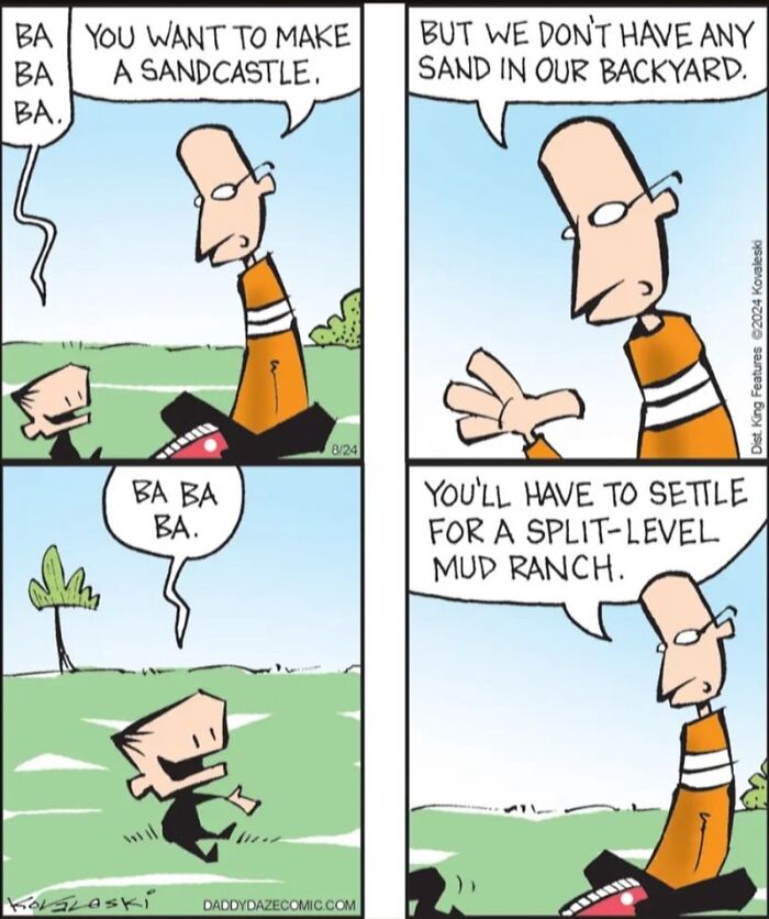31 Funny ‘Daddy Daze’ Comics That Capture The Chaos And Confusion Of Raising A Little Kid