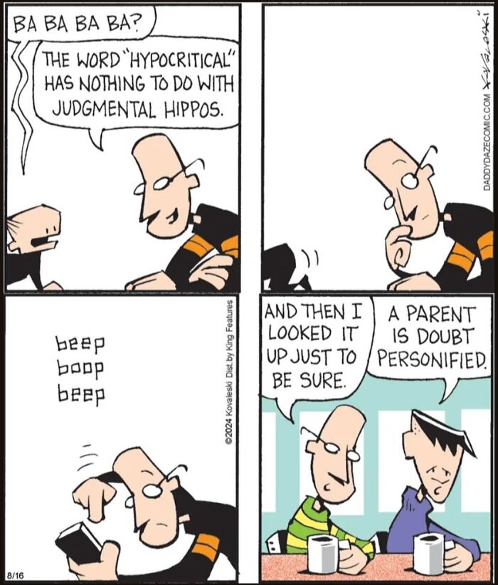 31 Funny ‘Daddy Daze’ Comics That Capture The Chaos And Confusion Of Raising A Little Kid