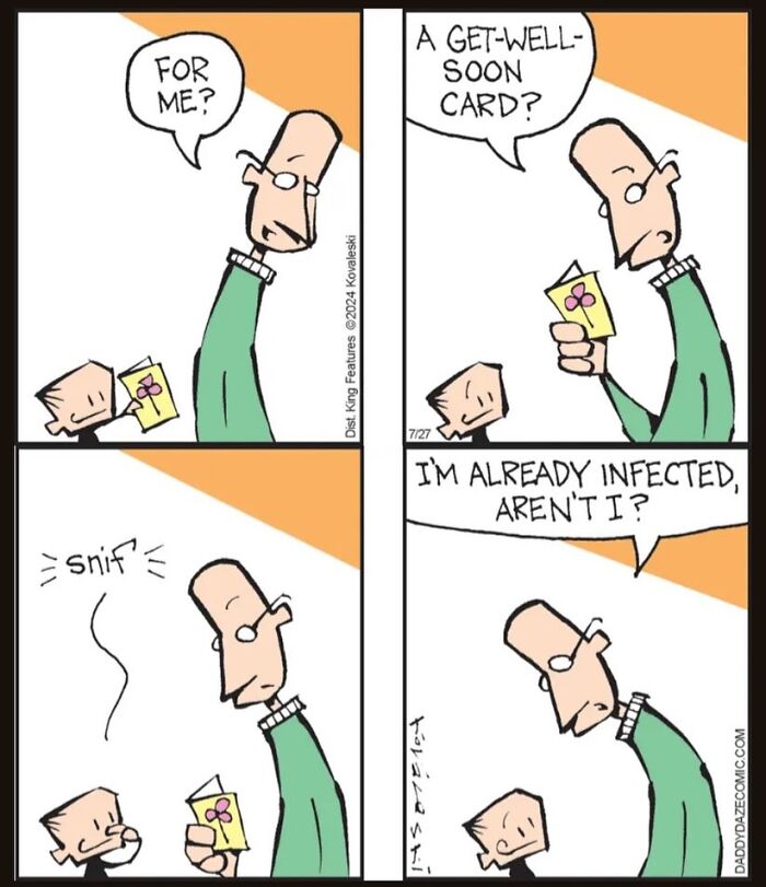 31 Funny ‘Daddy Daze’ Comics That Capture The Chaos And Confusion Of Raising A Little Kid
