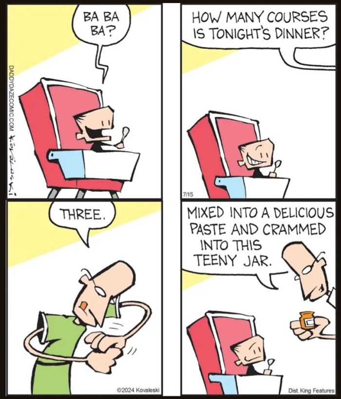 31 Funny ‘Daddy Daze’ Comics That Capture The Chaos And Confusion Of Raising A Little Kid