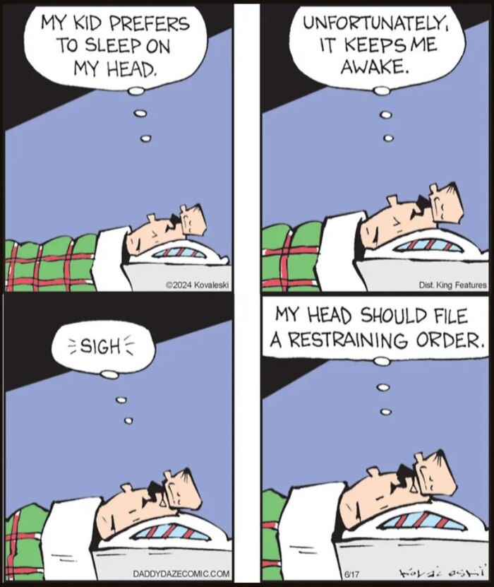 31 Funny ‘Daddy Daze’ Comics That Capture The Chaos And Confusion Of Raising A Little Kid
