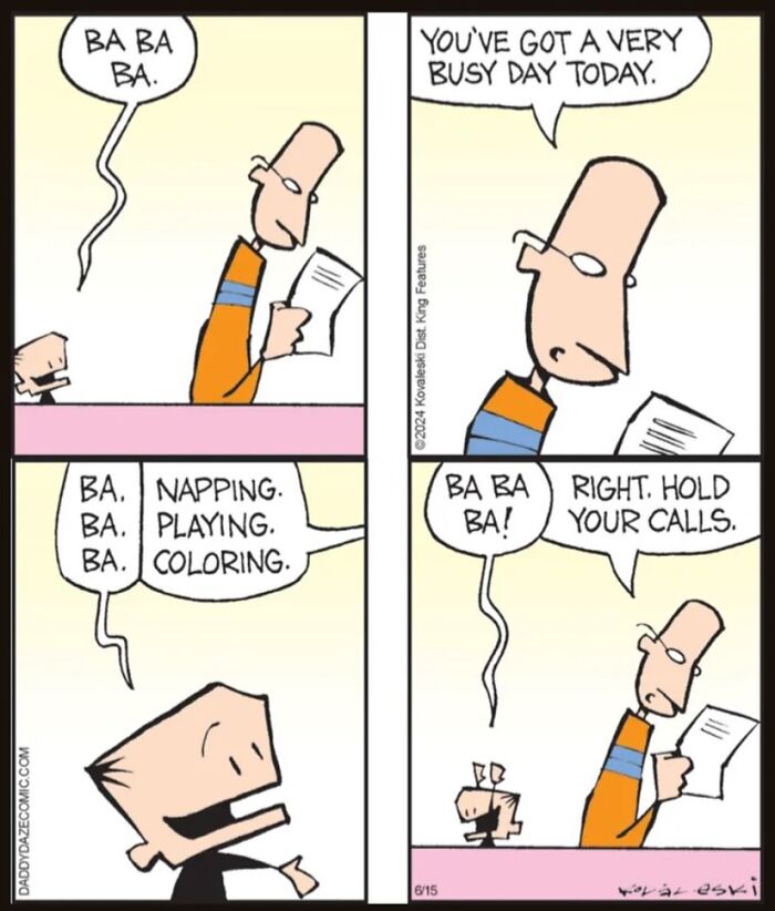 31 Funny ‘Daddy Daze’ Comics That Capture The Chaos And Confusion Of Raising A Little Kid