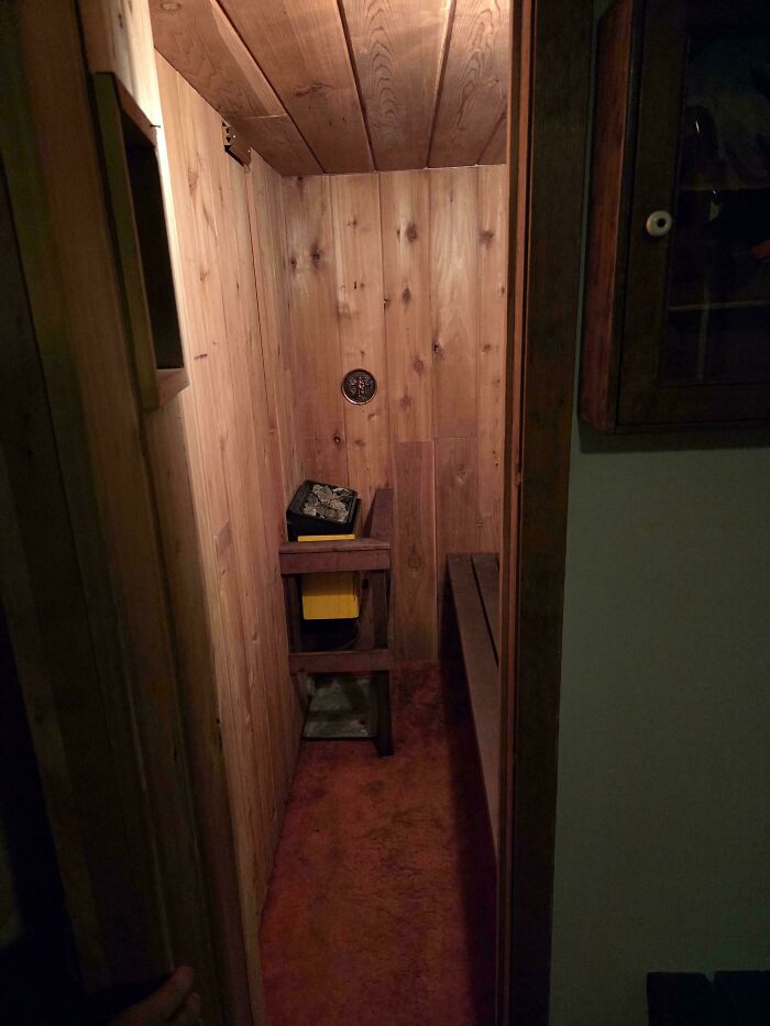 Found The Carpeted Sauna Again