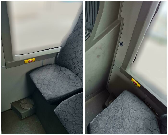 These Type Of Stop Buttons On Busses In Gothenburg, Sweden - Can't Tell You How Many Times I've Accidentally Pushed It With My Leg