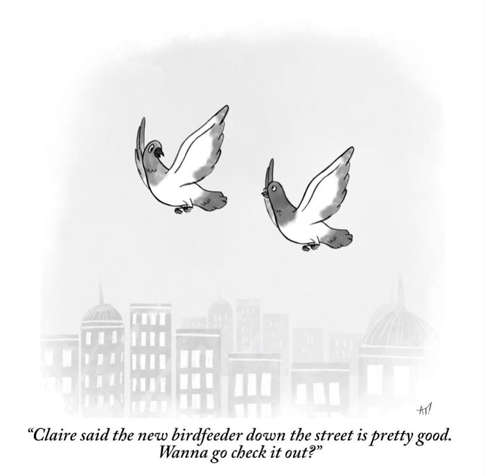 This New Yorker Cartoonist Finds The Funny Side Of Everyday Life In Clever Single-Panel Comics (25 Pics)