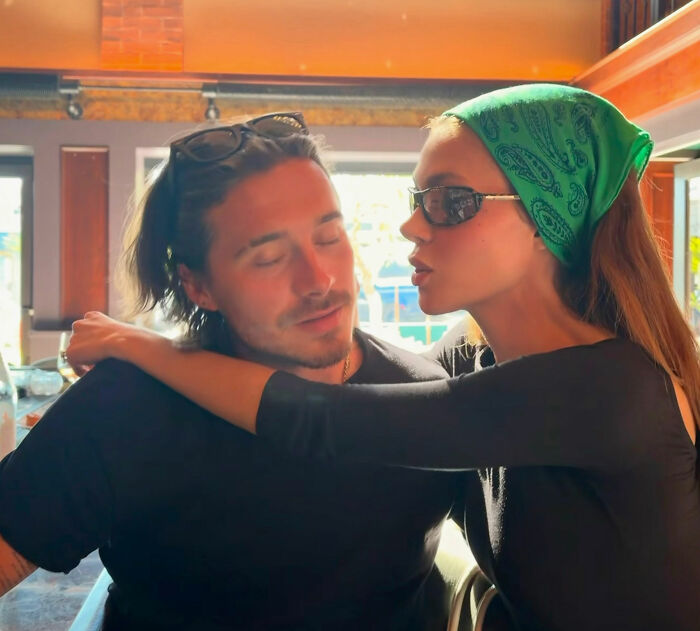 Nicola Peltz and Brooklyn Beckham together, sparking fan questions about their relationship. Nicola Peltz and Brooklyn Beckham together, sparking fan questions about their relationship.