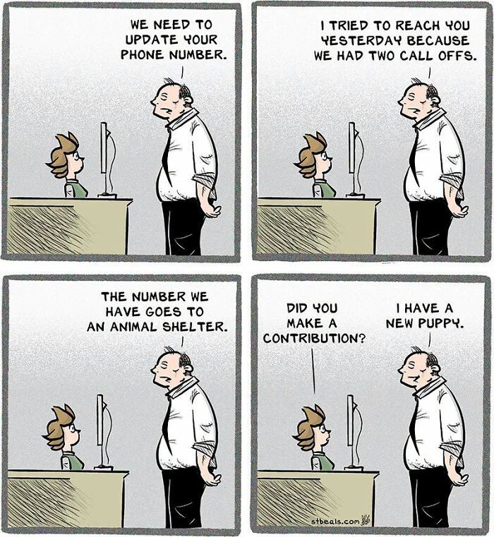 60 Funny Comics By Stephen Beals That Find Humor In The Chaos Of Everyday Life (New Pics)