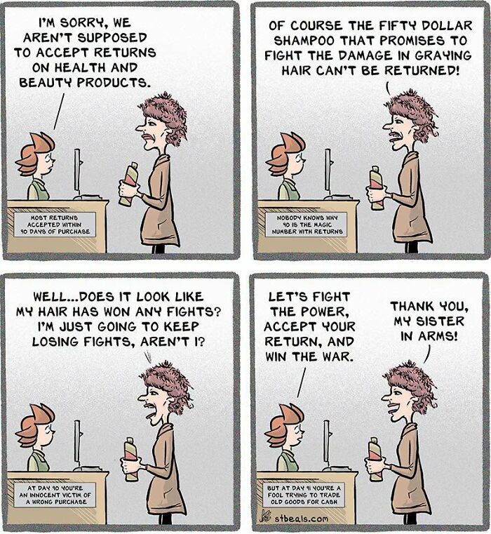 60 Funny Comics By Stephen Beals That Find Humor In The Chaos Of Everyday Life (New Pics)