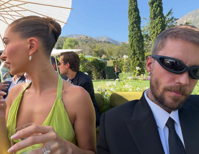 "Divorce Incoming": Body Language Expert Weighs In After Justin And Hailey Bieber's Tense Exchange At Wedding