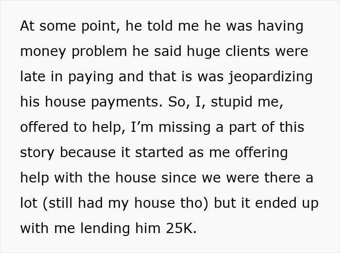 Man Refuses To Repay His Girlfriend $25K, Has No Idea How Expensive That Decision Will Become Man Refuses To Repay His Girlfriend $25K, Has No Idea How Expensive That Decision Will Become