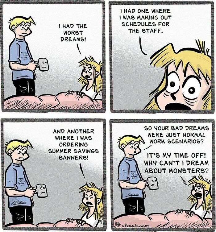 60 Funny Comics By Stephen Beals That Find Humor In The Chaos Of Everyday Life (New Pics)