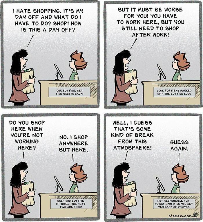 60 Funny Comics By Stephen Beals That Find Humor In The Chaos Of Everyday Life (New Pics)