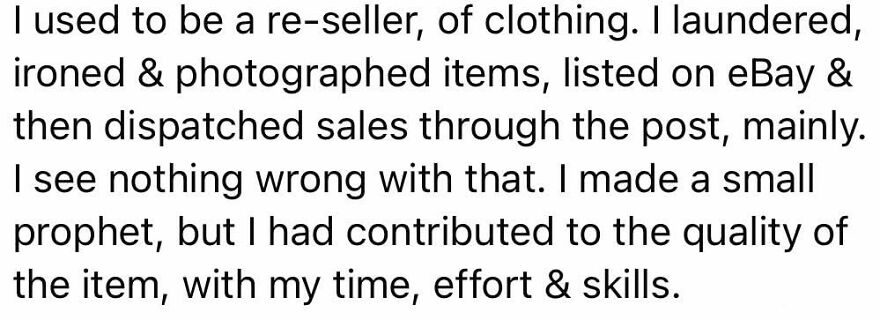 A social media post with grammar fails where prophet is used instead of profit.