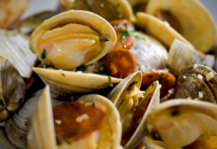 A close-up of cooked shellfish, showcasing various clams and mussels, illustrating the challenges of a shellfish allergy. A close-up of cooked shellfish, showcasing various clams and mussels, illustrating the challenges of a shellfish allergy.