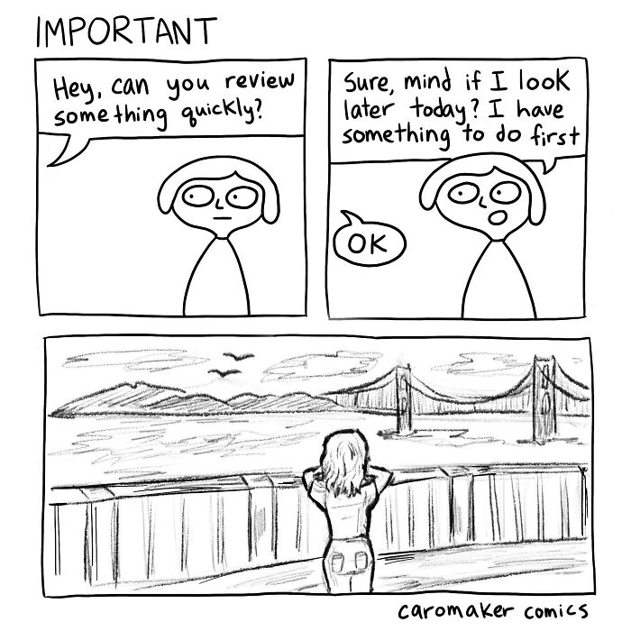 This Artist Creates Absurdly Funny Comics Where Even The Weirdest Ideas Somehow Make Sense (23 Pics)