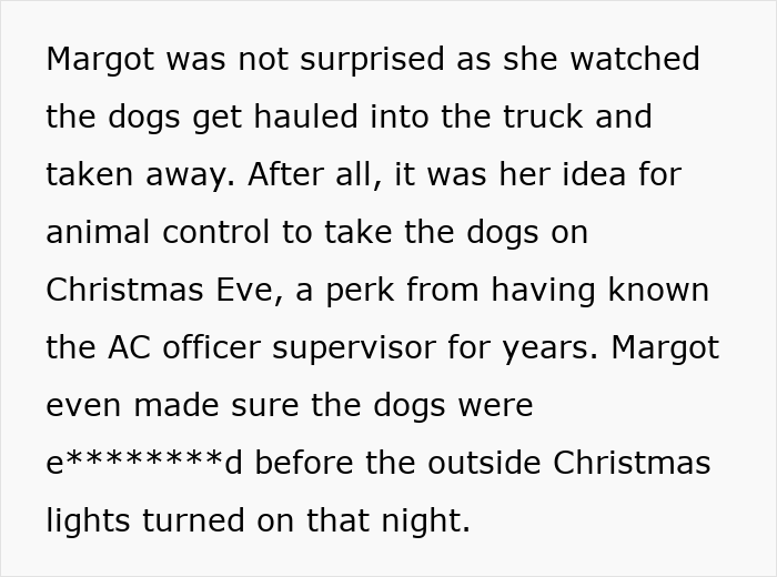 Woman watches as animal control takes neighbors dogs away, after they attacked her cat. Woman watches as animal control takes neighbors dogs away, after they attacked her cat.