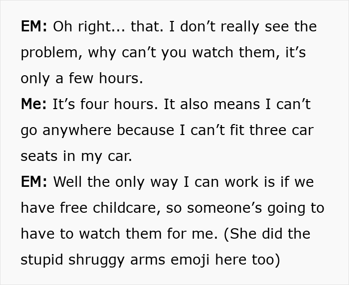 Entitled Mom Makes Crazy Demands Of Friend, Actually Shocked She Says No Entitled Mom Makes Crazy Demands Of Friend, Actually Shocked She Says No