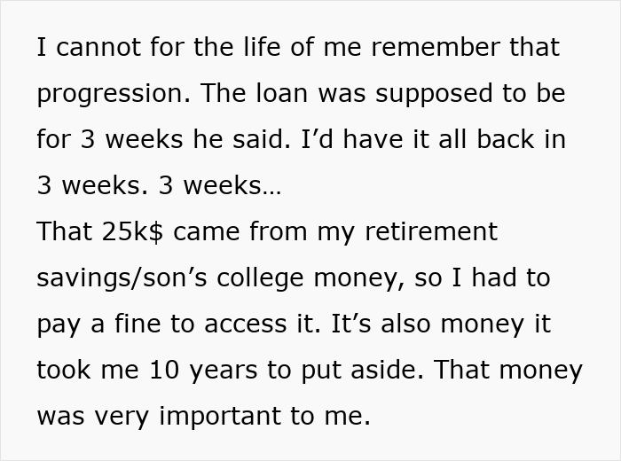 Man Refuses To Repay His Girlfriend $25K, Has No Idea How Expensive That Decision Will Become Man Refuses To Repay His Girlfriend $25K, Has No Idea How Expensive That Decision Will Become