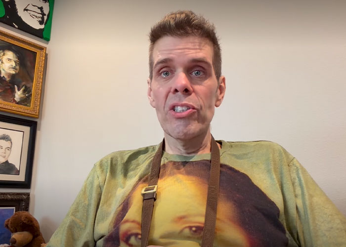 Perez Hilton making a confession, raising fresh concerns during his crisis. Perez Hilton making a confession, raising fresh concerns during his crisis.