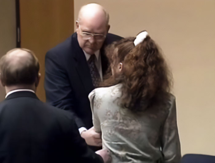 Christa Pike being escorted in court, highlighting the first woman set to be executed in Tennessee. Christa Pike being escorted in court, highlighting the first woman set to be executed in Tennessee.