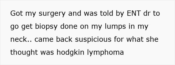 Biopsy results showing suspicious lumps for Hodgkin Lymphoma, after initial altitude sickness concerns. Biopsy results showing suspicious lumps for Hodgkin Lymphoma, after initial altitude sickness concerns.
