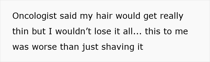 Oncologist explains hair thinning, a side effect of rare cancer treatment, for woman who had altitude sickness. Oncologist explains hair thinning, a side effect of rare cancer treatment, for woman who had altitude sickness.