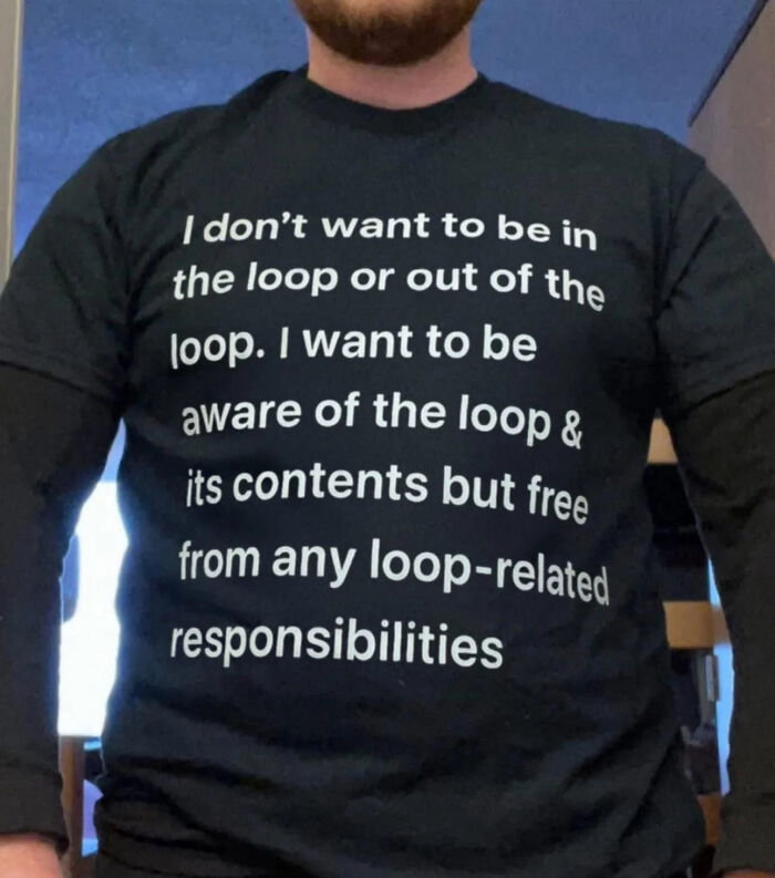 A hilariously relatable meme on a T-shirt for adults who don't know what they're doing.