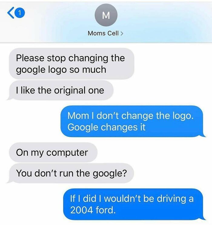 Savage text reply about Google logo changes ends conversation swiftly
