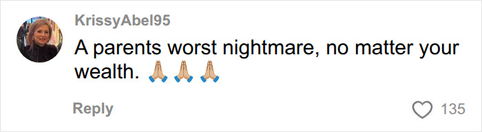 A comment about the tragedy mentioning Presley Gerber A comment about the tragedy mentioning Presley Gerber
