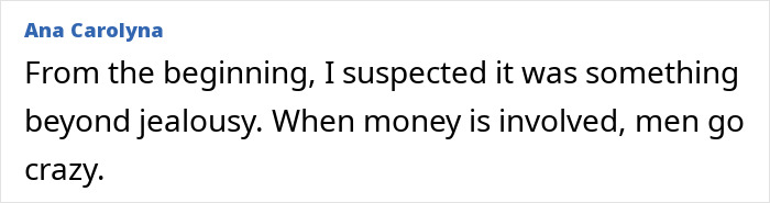 A comment about the relationship between money and jealousy regarding the daughter dating her boss case. A comment about the relationship between money and jealousy regarding the daughter dating her boss case.