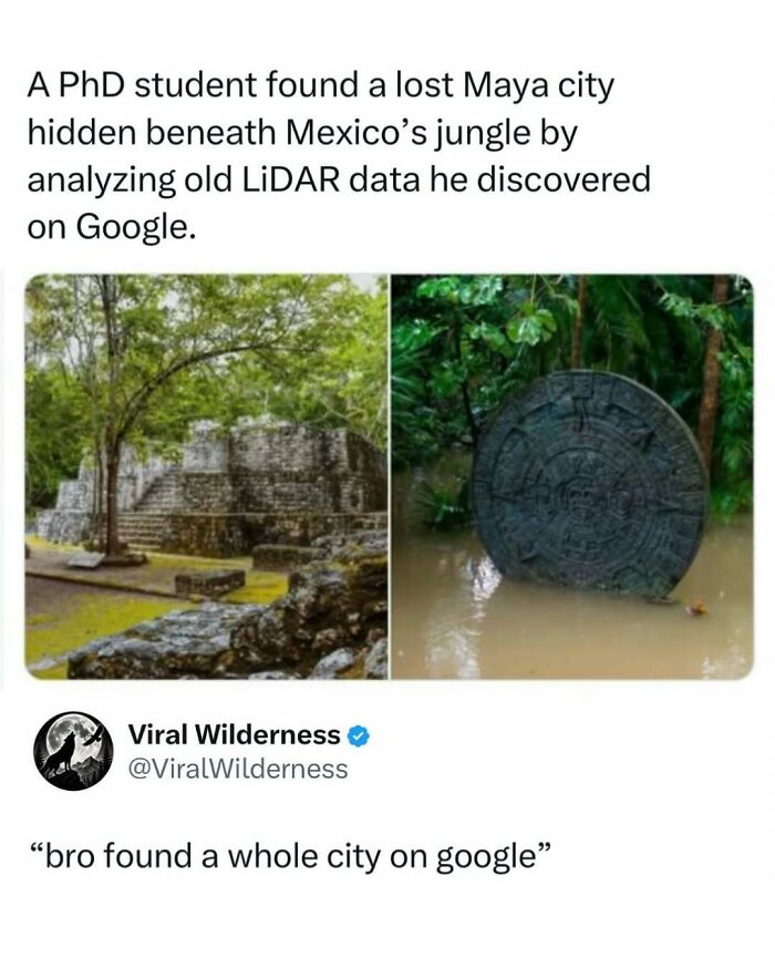 Lost Maya city ruins discovered under Mexico jungle in nature
