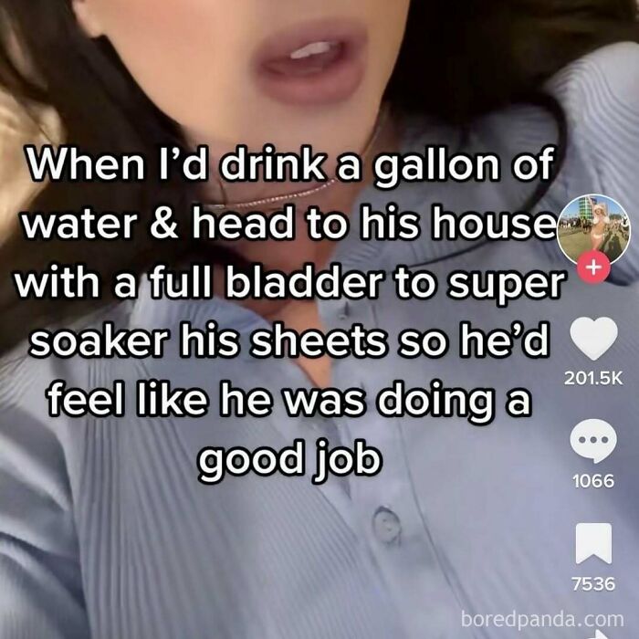 A screenshot of a humorous confession video about relationship dynamics, suitable for ridiculous memes