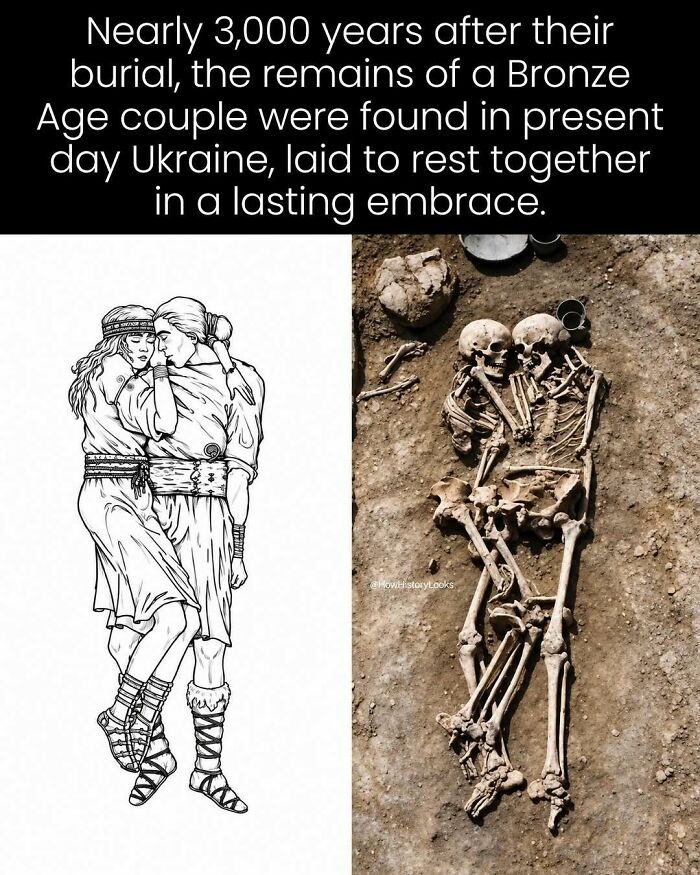 Skeletons of Bronze Age couple from history found in Ukraine