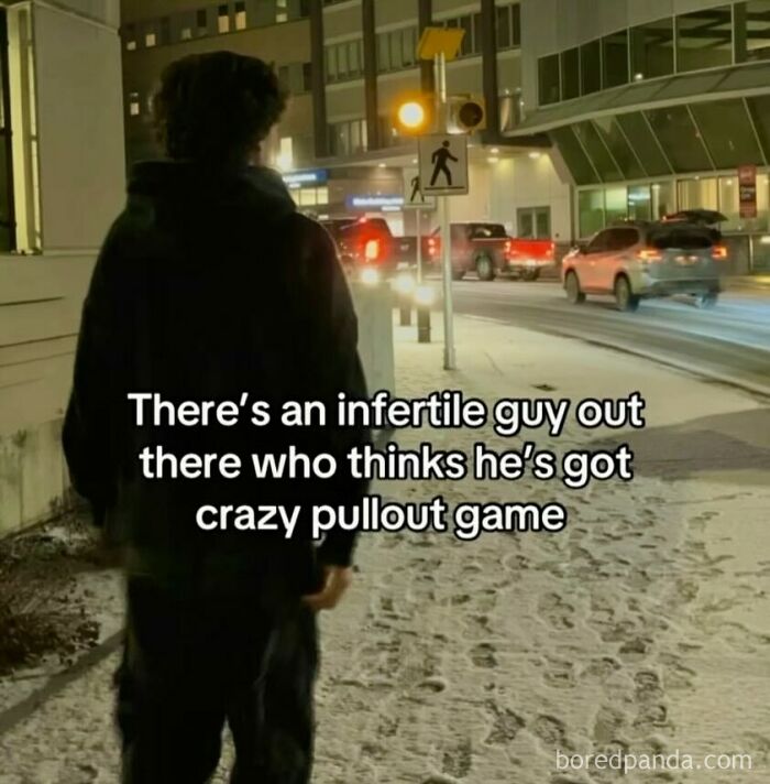 Silhouette of a person walking at night, depicting a funny meme about dating assumptions.